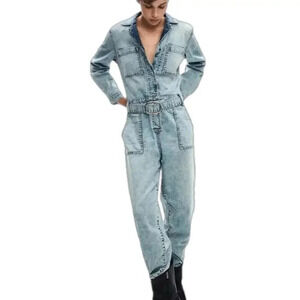 DKNY Jumpsuit Light Wash ColorSize S NWT